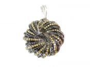 Diamond Swirl Pendant