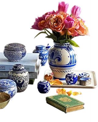 Blue & White Ceramics Collection