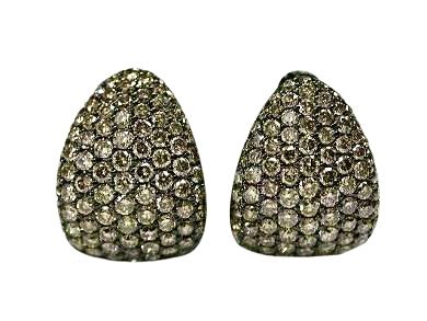 Brown Diamond Earrings