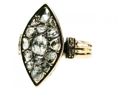 Antique Rose Cut Diamond Ring