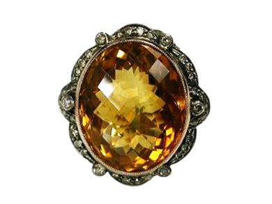 Citrine Ring