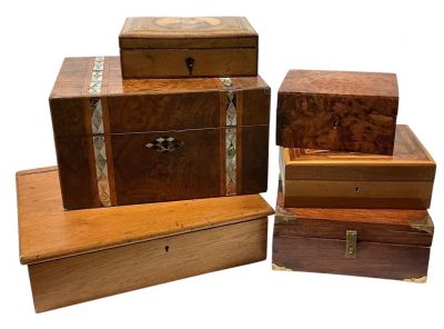 Collection of Antique and Vintage Boxes