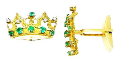 Crown Cufflinks