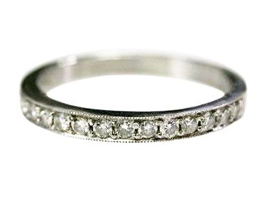 Diamond Half Eternity Band