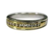 Diamond Half Eternity Band