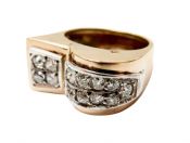 Diamond Retro Ring