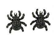 Diamond Spider Earrings