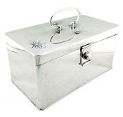 Dufva A G Silver Plate Table Box