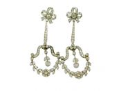 Edwardian Style Diamond Earrings