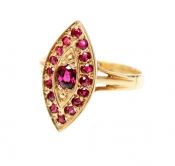 Edwardian Ruby Ring