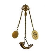 English Gold Plated Chatelaine