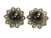 Garnet Studs