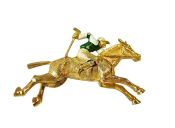 Jockey Brooch