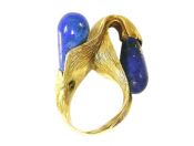 Vintage Lapis Lazuli 14kt Ring