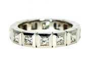 Modern Diamond Eternity Band