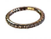 Modern Diamond Eternity Band, Size 3