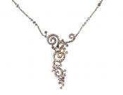 Modern Diamond Necklace