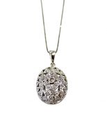 Modern Diamond Pendant
