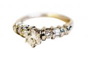 Modern Diamond Ring