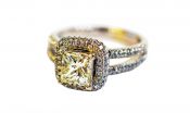 Modern Diamond Ring