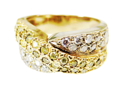 Modern Diamond Ring