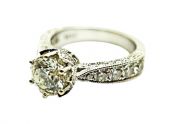 Modern Diamond Ring
