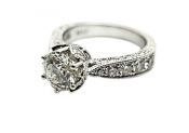 Modern Diamond Engagement Ring