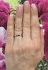 Modern Ruby and Diamond Eternity Band