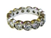 Modern Diamond Eternity Band