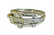 Modern Diamond Ring
