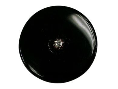Onyx Brooch