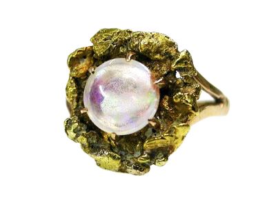 Opal Nugget Ring