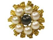 Pearl Cluster Ring