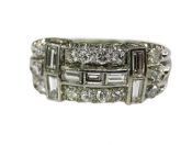 Platinum and Diamond Ring