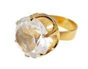 Elis Kauppi Vintage 15.93ct Quartz 14kt Ring