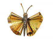 Retro Butterfly Brooch