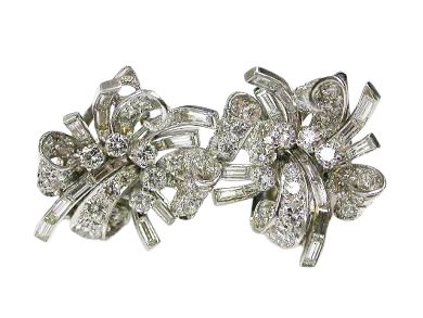 Retro Diamond Earrings
