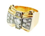 Retro Diamond Ring