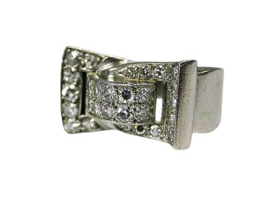 Retro Diamond Ring