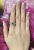 Birks Vintage .42ct Ruby and Diamond Platinum Ring