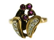 Ruby and Diamond Ring