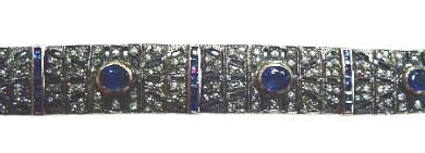 Sapphire Bracelet