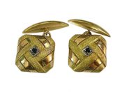 Sapphire Cufflinks