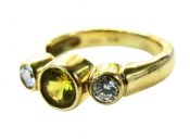 Sapphire and Diamond Ring