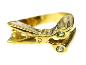 Vintage Scissors Ring