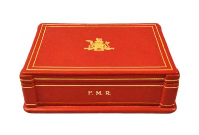 The Honourable Frank MacKenzie Ross Leather Box