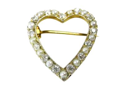 Tiffany & Co. Heart Brooch