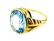 Topaz Solitaire Ring