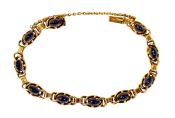 Tsarist Russia Sapphire Bracelet