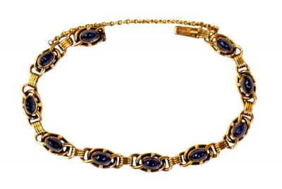 Tsarist Russia Sapphire Bracelet